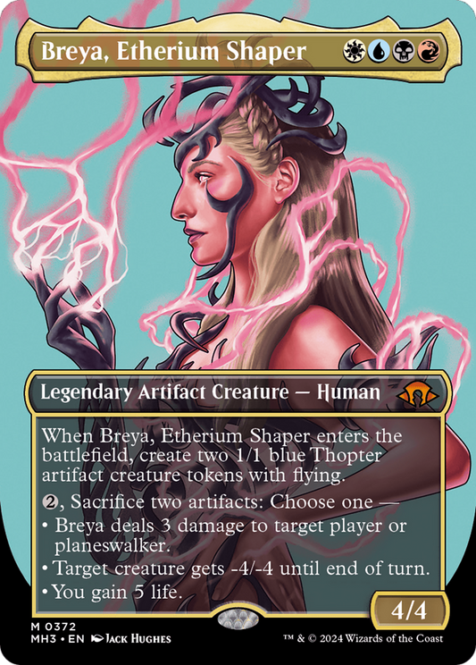 Breya, Etherium Shaper (MH3-372) - Modern Horizons 3 (Borderless)