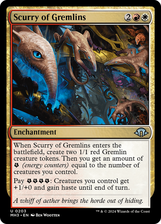 Scurry of Gremlins (MH3-203) - Modern Horizons 3 Foil