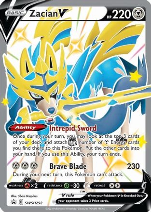 Zacian V Promo (Shiny)