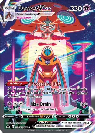 Deoxys VMAX Alt Art GG