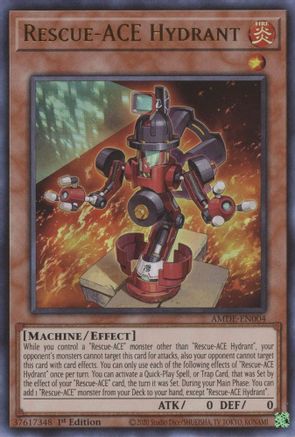Rescue-ACE Hydrant (AMDE-EN004) - Amazing Defenders 1st Edition