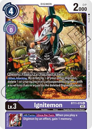 Ignitemon (BT11-076) - Dimensional Phase