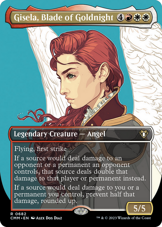 Gisela, Blade of Goldnight (CMM-682) - Commander Masters (Borderless)