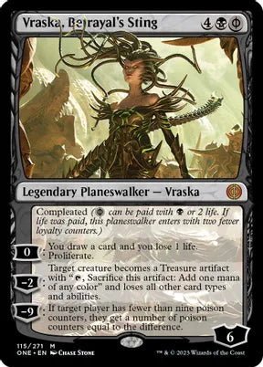 Vraska, Betryal's Sting Base Foil 115