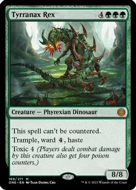 Tyrranax Rex Borderless Foil 314