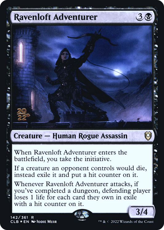 Ravenloft Adventurer (PRE-142S) - Battle for Baldur's Gate Promos Foil