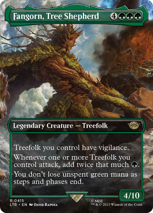 Fangorn, Tree Shepherd (LTR-415) - The Lord of the Rings: Tales of Middle-earth (Borderless) Foil