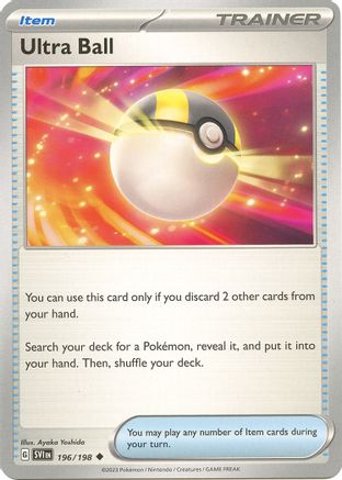 Ultra Ball - 196/198 196 - SV01 Scarlet & Violet Base Set