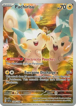 Pachirisu Illustration Rare