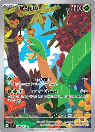 Tropius Illustration Rare