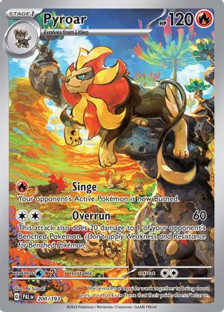 Pyroar Illustration Rare