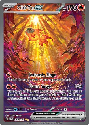 Chi-Yu ex - 259/193 259 - SV02 Paldea Evolved Holofoil