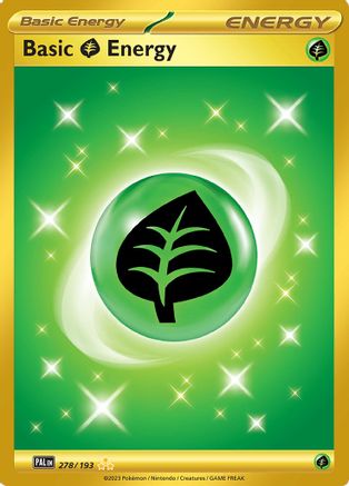 Grass Energy Gold Secret Rare