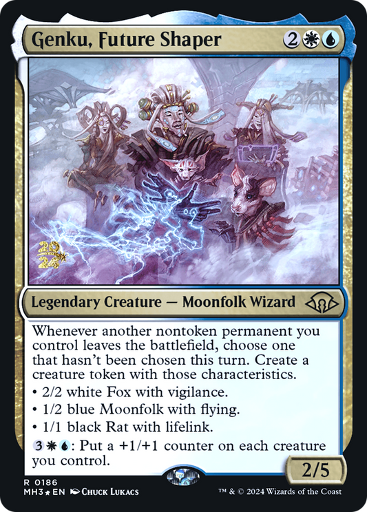 Genku, Future Shaper (PMH3-186S) - Modern Horizons 3 Promos Foil