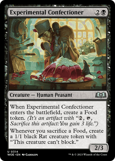 Experimental Confectioner (WOE-314) - Wilds of Eldraine