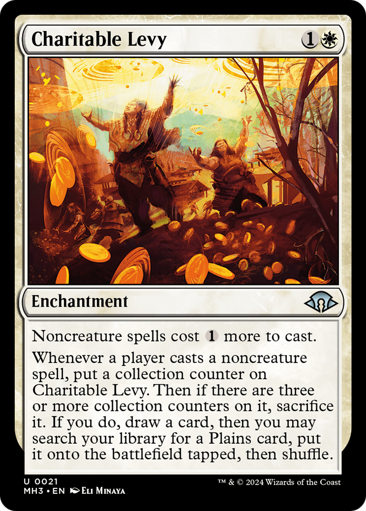 Charitable Levy (MH3-021) - Modern Horizons 3 Foil