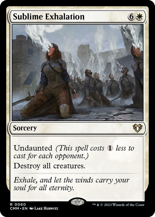 Sublime Exhalation (CMM-060) - Commander Masters