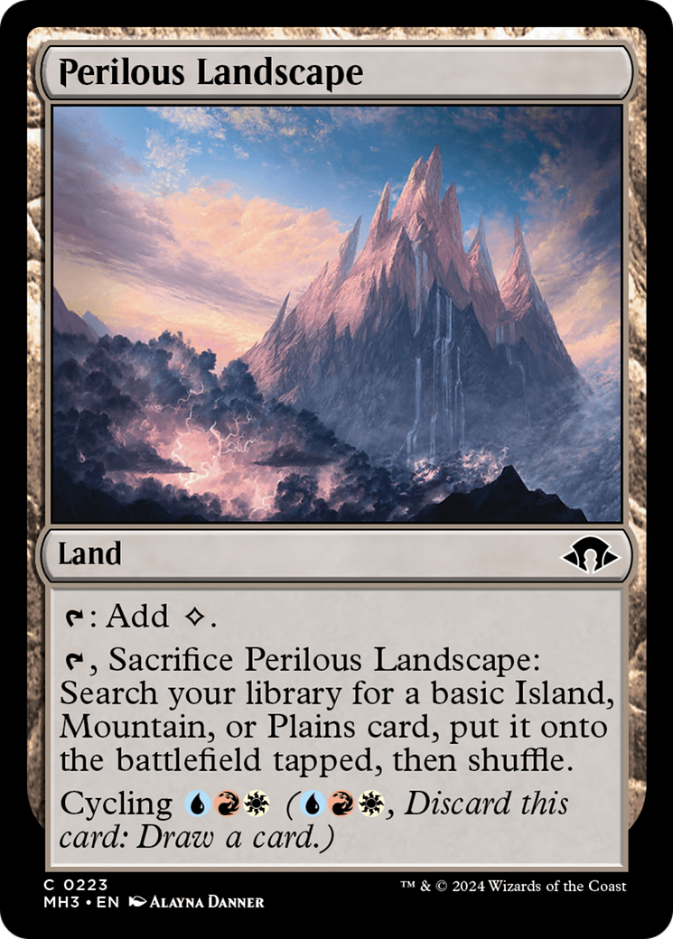 Perilous Landscape (MH3-223) - Modern Horizons 3