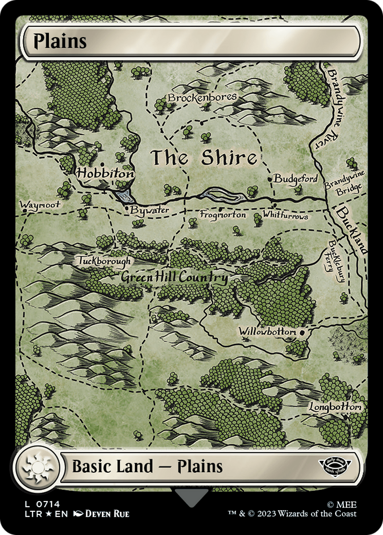 Plains (LOTR) Surge Foil 0714 The Shire