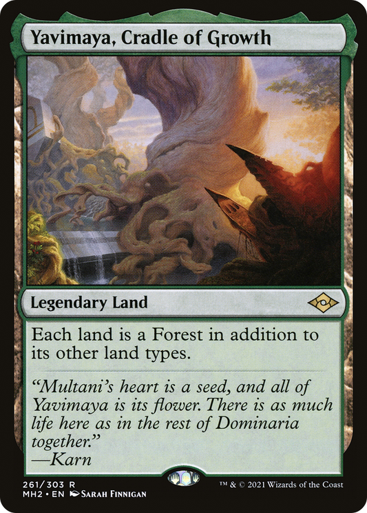 Yavimaya, Cradle of Growth (MH2-261) - Modern Horizons 2