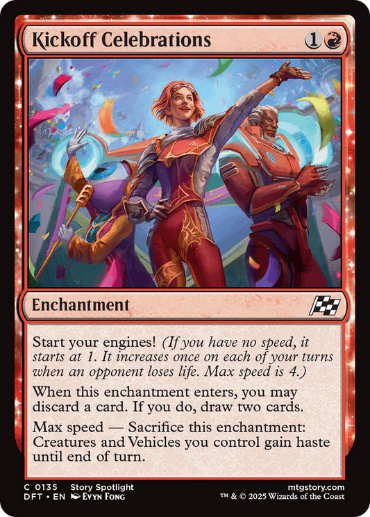 Kickoff Celebrations (DFT-135) - Aetherdrift