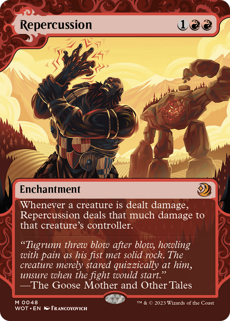 Repercussion (Showcase) Foil