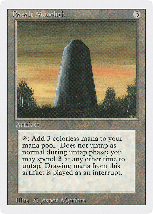 Basalt Monolith (3ED-235) - Revised Edition