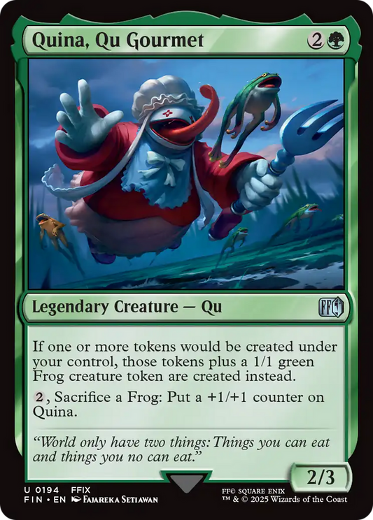 Quina, Qu Gourmet (FIN-194) - FINAL FANTASY Foil