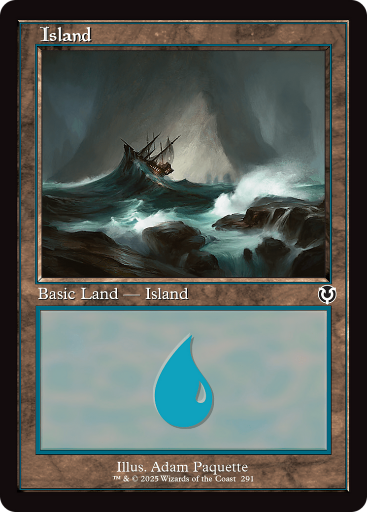 Island (291) (Retro Frame) (-291) - Innistrad Remastered