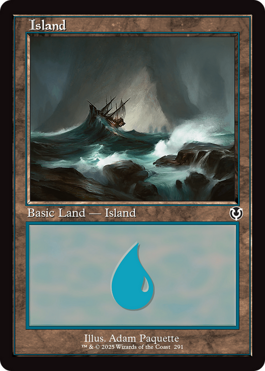 Island (291) (Retro Frame) (-291) - Innistrad Remastered
