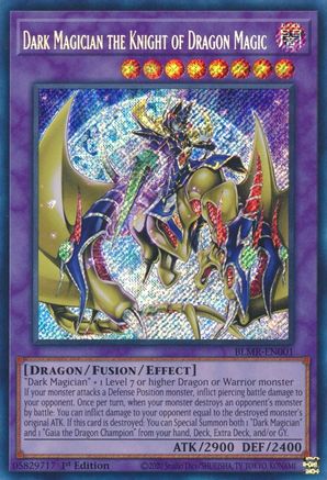 Dark Magician The Knight of Dragon Magic