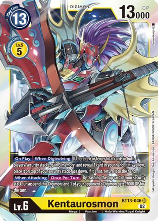 Kentaurosmon (BT13-046) - Versus Royal Knights Foil