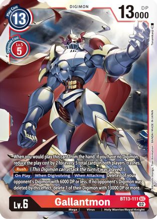 Gallantmon (BT13-111) - Versus Royal Knights Foil