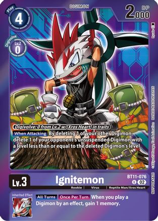 Ignitemon (Event Pack 5) (BT11-076) - Dimensional Phase Foil