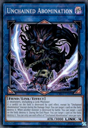 Unchained Abomination (OP22-EN006) - OTS Tournament Pack 22 Unlimited