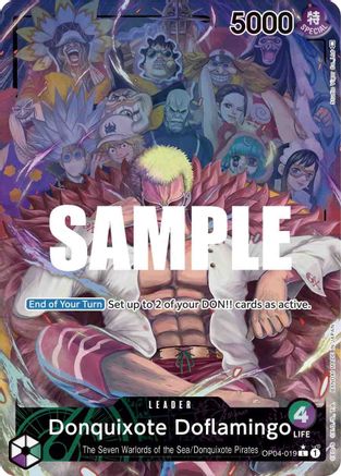 Donquixote Doflamingo Leader Alt Art