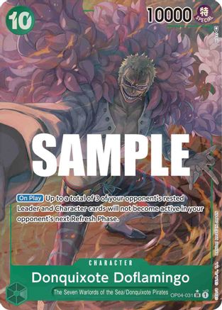 Donquixote Doflamingo SR Alt Art