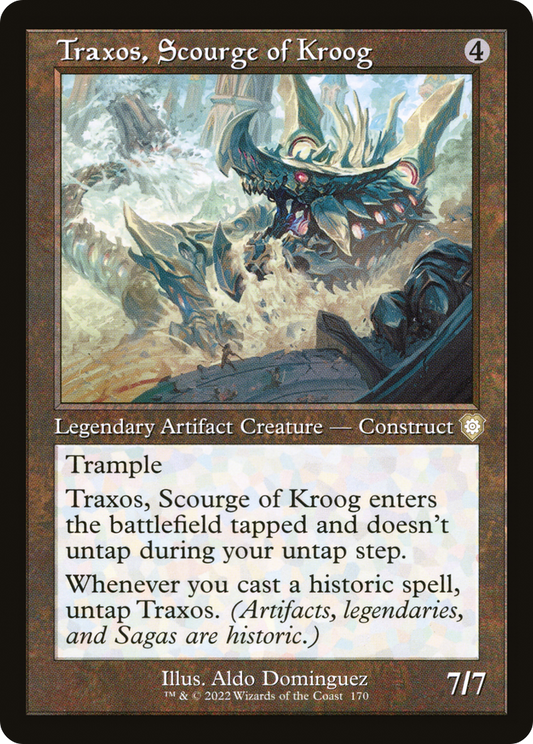 Traxos, Scourge of Kroog (BRC-170) - The Brothers' War Commander
