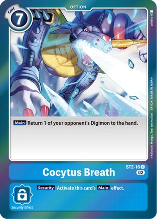 Cocytus Breath (Resurgence Booster Reprint) (ST2-16) - Resurgence Booster Foil