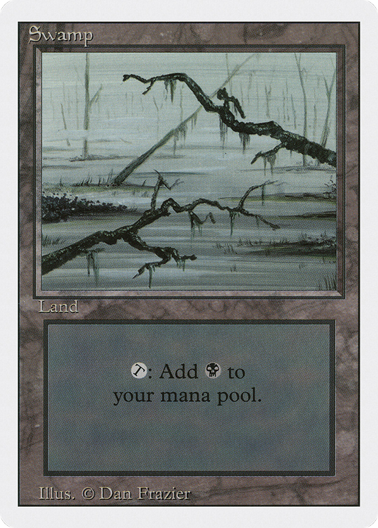Swamp (3ED-300) - Revised Edition
