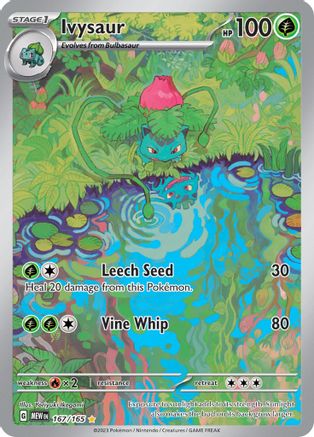 Ivysaur - 167/165 167 - SV Scarlet & Violet 151 Holofoil