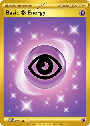 Basic Psychic Energy Gold Secret Rare