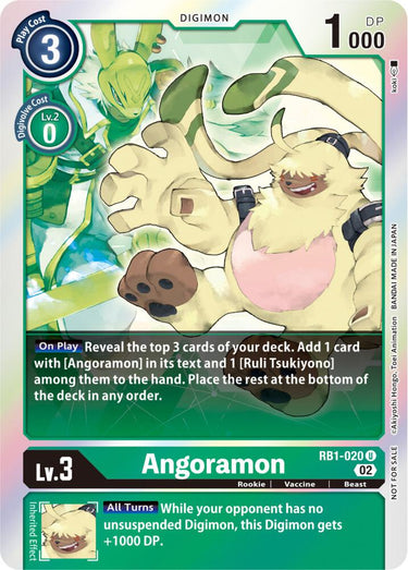 [Consignment] Angoramon RB1-020 Uncommon Promo