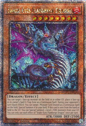 Snake-Eyes Flamberge Dragon (QCR)
