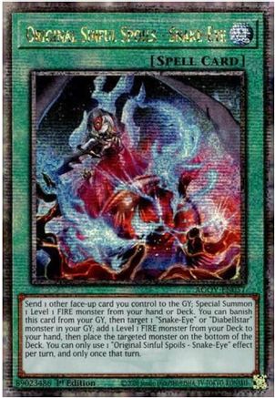 Original Sinful Spoils - Snake-Eye (QCR)
