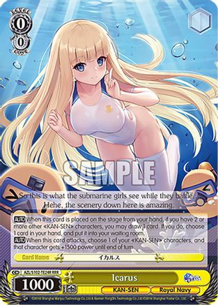 Icarus (RRR) (AZL/S102-TE24R RRR) - Azur Lane