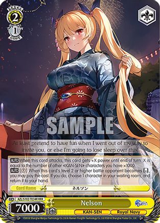 Nelson (RRR) (AZL/S102-TE34R RRR) - Azur Lane