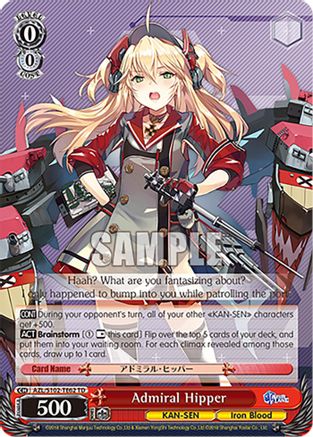 Admiral Hipper (AZL/S102-TE62 TD) - Azur Lane