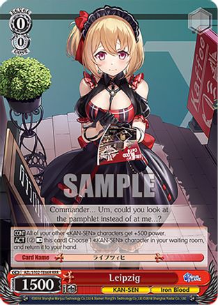 Leipzig (RRR) (AZL/S102-TE66R RRR) - Azur Lane