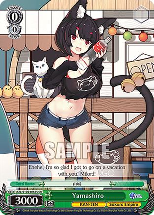 Yamashiro (SR) (AZL/S102-E061S SR) - Azur Lane